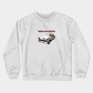 old 1955 Chevrolet Bel Air Crewneck Sweatshirt